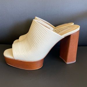 Antonio Melani Platform Mules 7 1/2